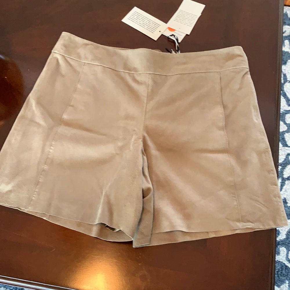 Suede Shorts “Worth” NWT